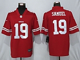 Nike San Francisco 49ers 19 Samuel Red Vapor Untouchable Limited Jersey,baseball caps,new era cap wholesale,wholesale hats